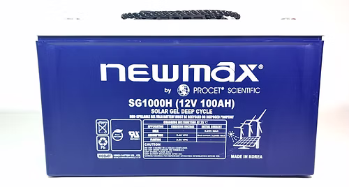 Batería de GEL 12V, 100Ah, Ciclo Profundo, NewMax